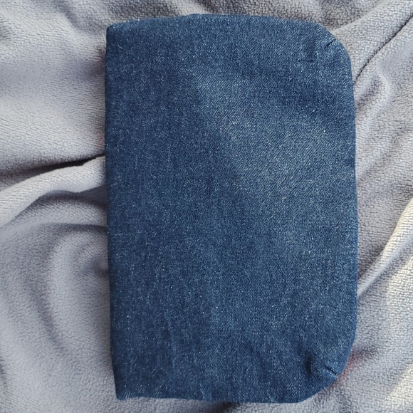 Deux Lux denim clutch purse - Picture 2 of 9